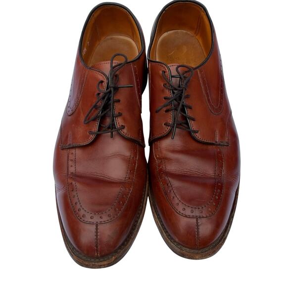 Allen Edmonds Kingsley Wingtip Oxford 10.5D Brown main image 4